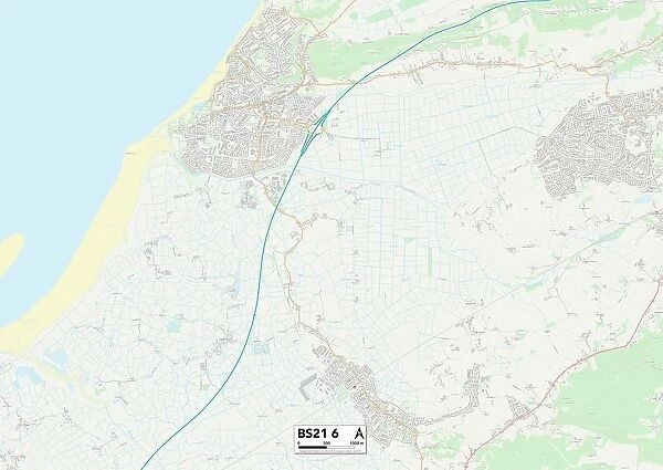 North Somerset BS21 6 Map