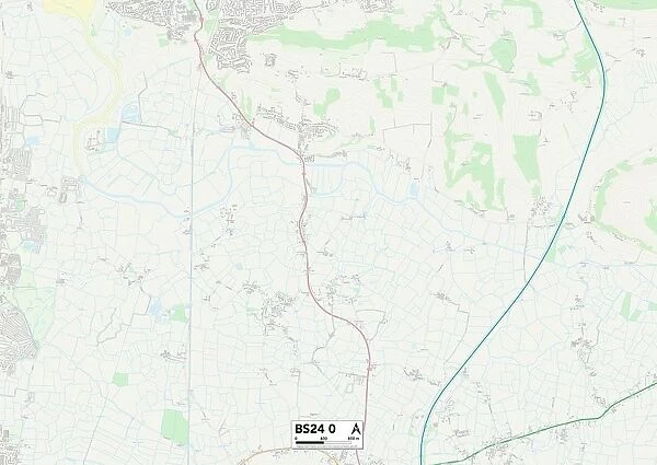 North Somerset BS24 0 Map