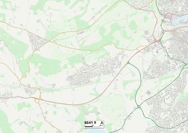 North Somerset BS41 9 Map