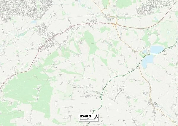 North Somerset BS48 3 Map