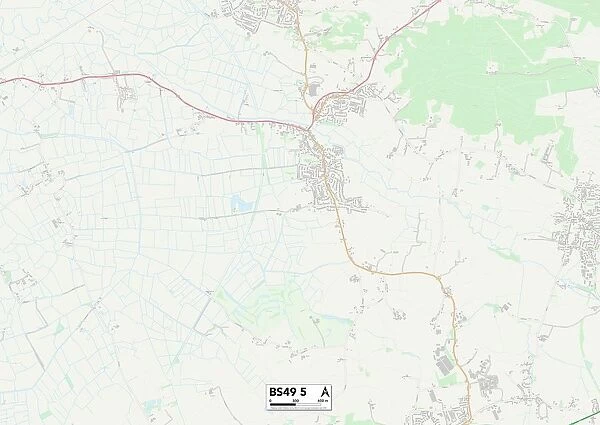 North Somerset BS49 5 Map
