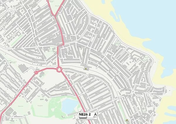North Tyneside NE26 2 Map