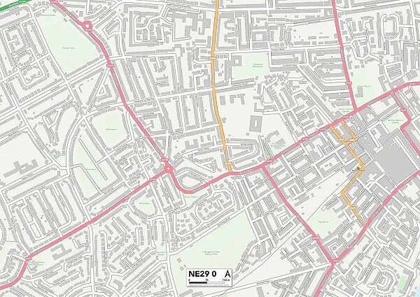 North Tyneside NE29 0 Map