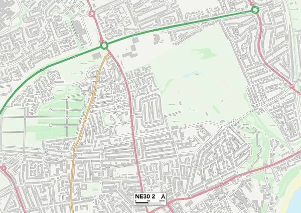 North Tyneside NE30 2 Map