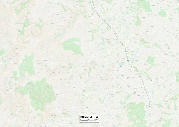 Northumberland NE66 4 Map