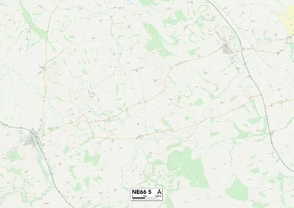 Northumberland NE66 5 Map