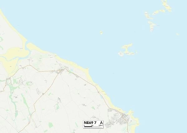 Northumberland NE69 7 Map