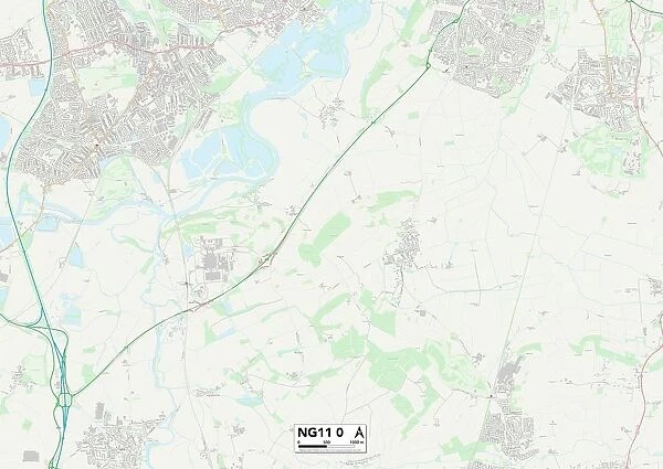 Nottingham NG11 0 Map