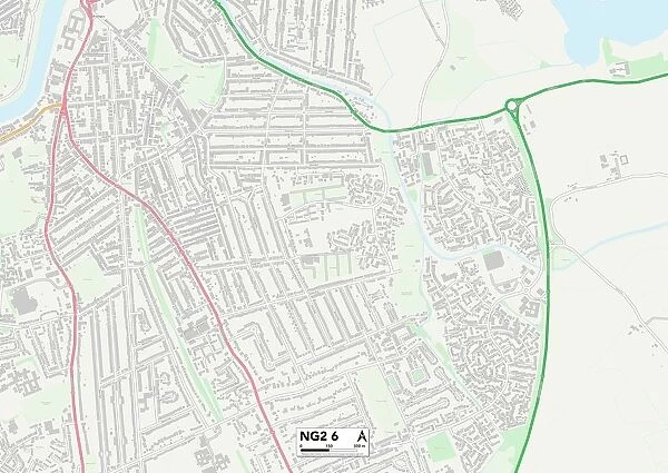 Nottingham NG2 6 Map