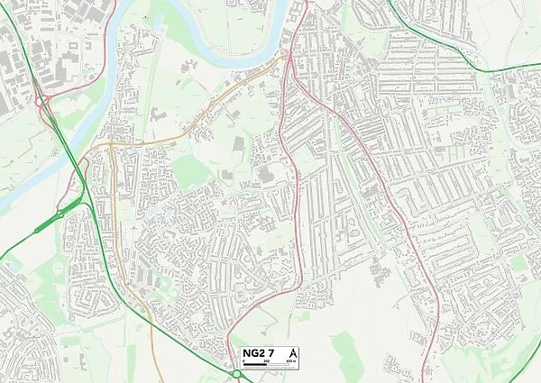 Nottingham NG2 7 Map