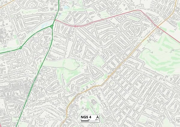 Nottingham NG5 4 Map