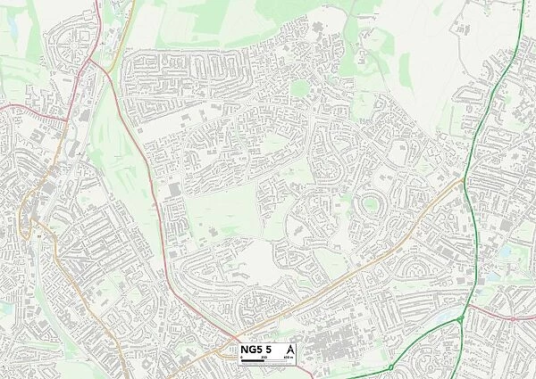 Nottingham NG5 5 Map