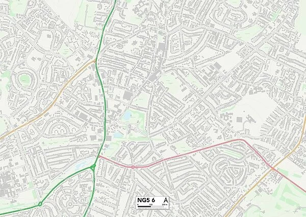 Nottingham NG5 6 Map