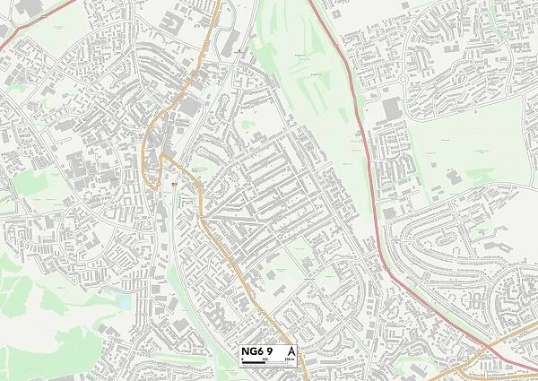 Nottingham NG6 9 Map
