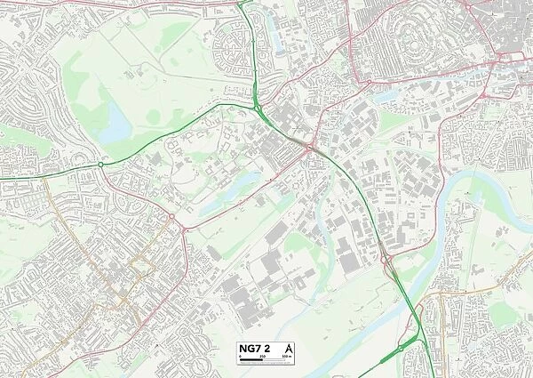 Nottingham NG7 2 Map