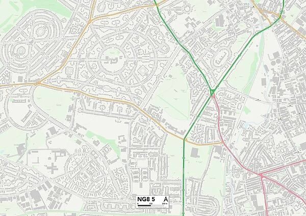 Nottingham NG8 5 Map