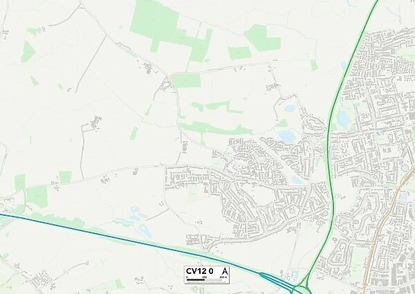 Nuneaton & Bedworth CV12 0 Map