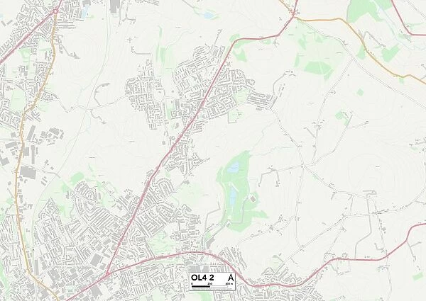 Oldham OL4 2 Map