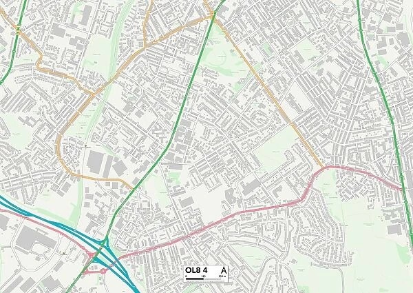 Oldham OL8 4 Map