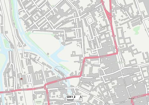 Oxford OX1 2 Map