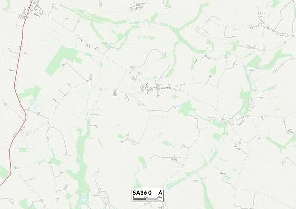 Pembrokeshire SA36 0 Map