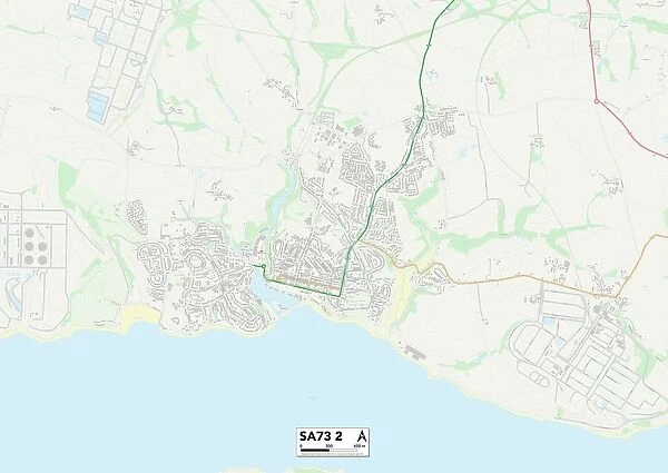 Pembrokeshire SA73 2 Map