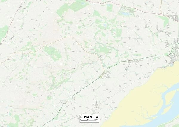 Perth and Kinross PH14 9 Map