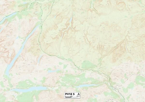 Perth and Kinross PH18 5 Map