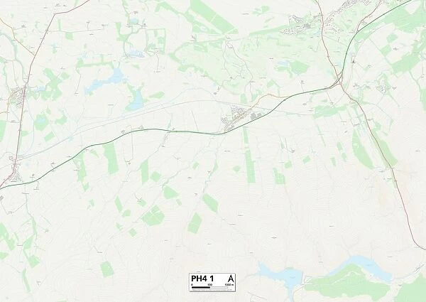 Perth and Kinross PH4 1 Map