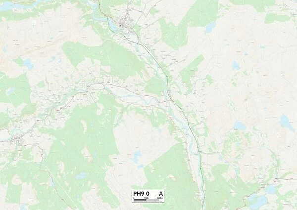 Perth and Kinross PH9 0 Map