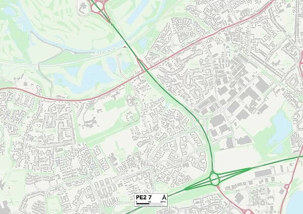 Peterborough PE2 7 Map