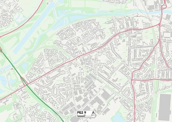 Peterborough PE2 9 Map