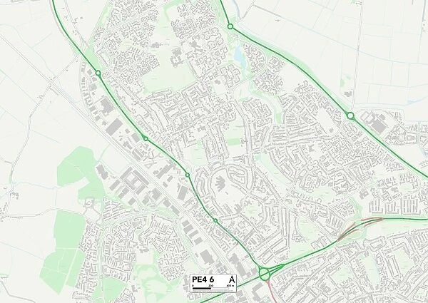 Peterborough PE4 6 Map