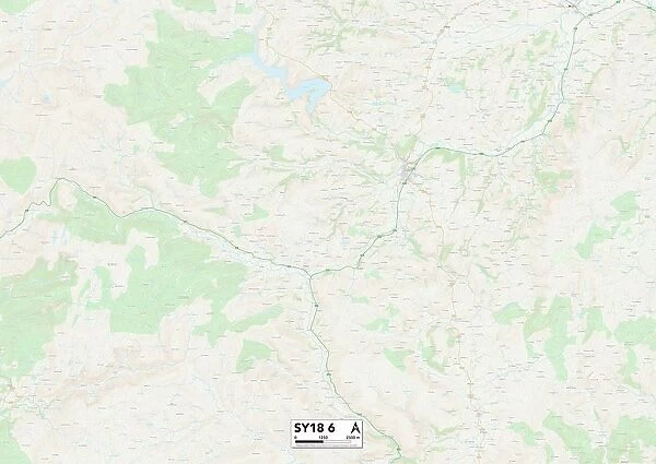 Powys SY18 6 Map