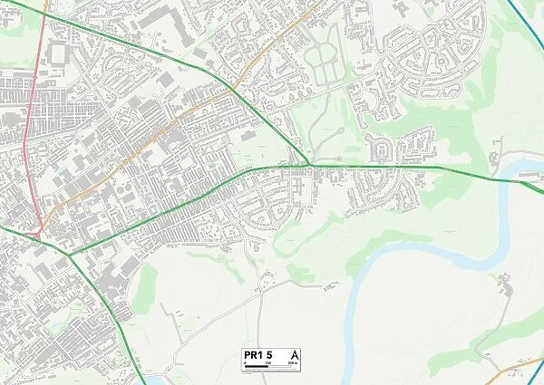 Preston PR1 5 Map