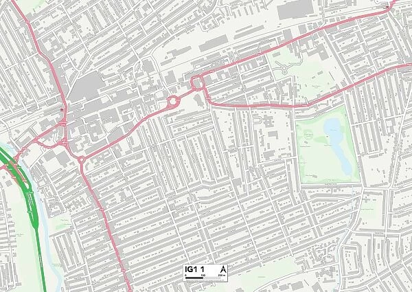 Redbridge IG1 1 Map