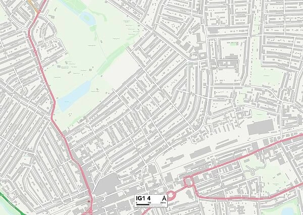 Redbridge IG1 4 Map