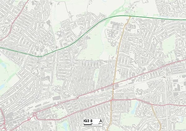 Redbridge IG3 8 Map