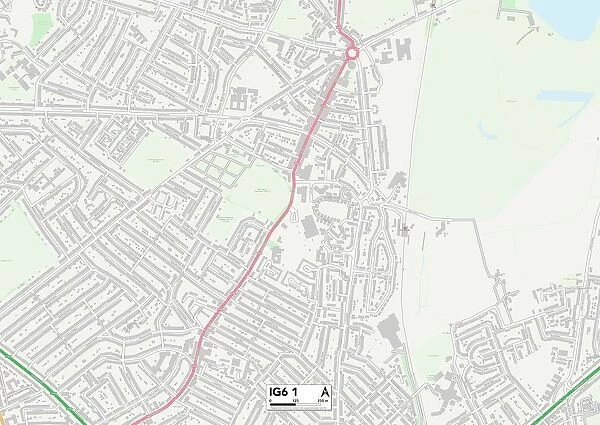 Redbridge IG6 1 Map