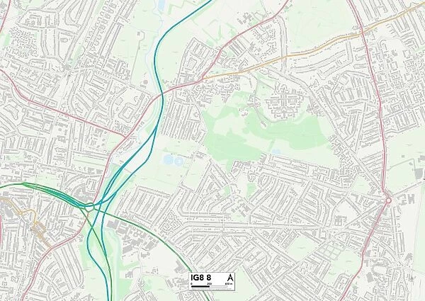 Redbridge IG8 8 Map