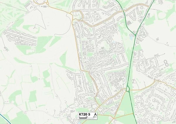 Reigate and Banstead KT20 5 Map