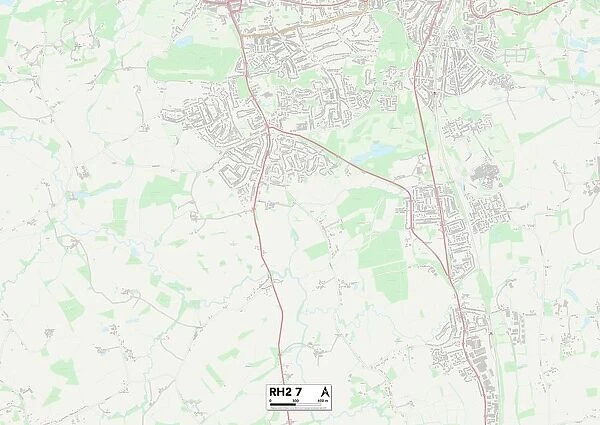 Reigate and Banstead RH2 7 Map