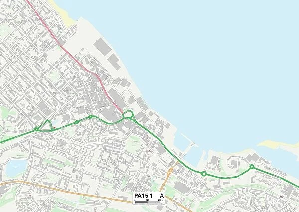 Renfrewshire PA15 1 Map