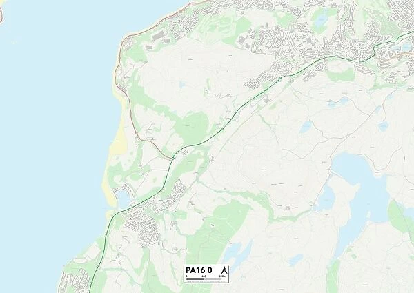 Renfrewshire PA16 0 Map