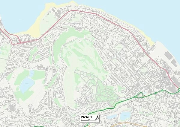 Renfrewshire PA16 7 Map
