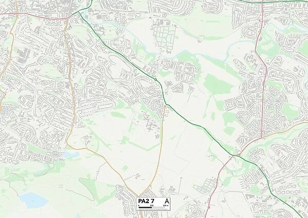 Renfrewshire PA2 7 Map