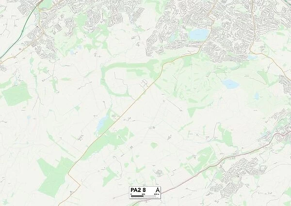 Renfrewshire PA2 8 Map
