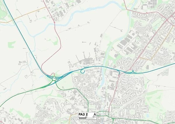 Renfrewshire PA3 2 Map