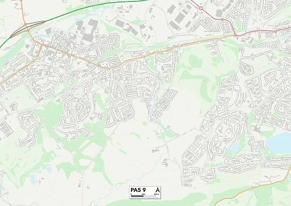Renfrewshire PA5 9 Map