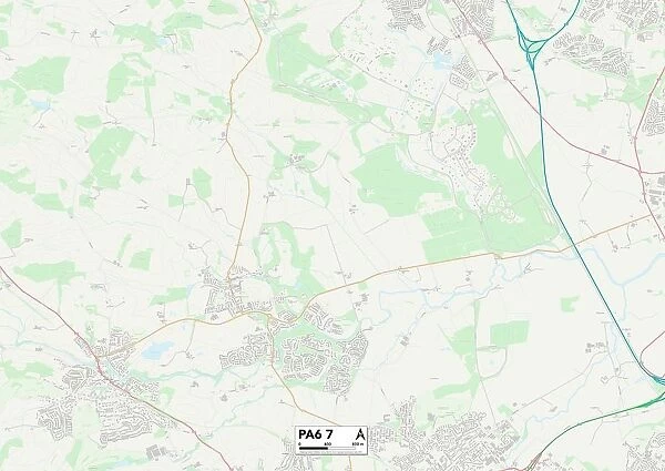 Renfrewshire PA6 7 Map
